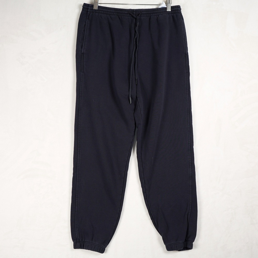 Vince Womens Sweatpants Navy Blue Cotton French Terry Jogger Medium V758521798
